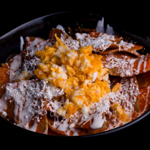 Chilaquiles con huevo